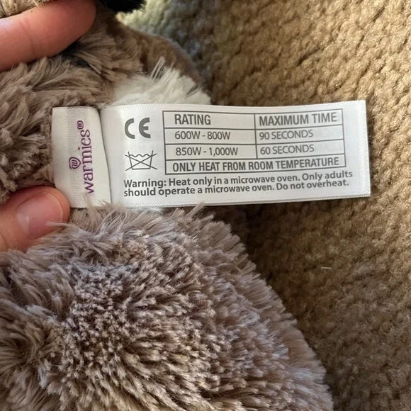 Warmies raccoon - Picture 6 of 6